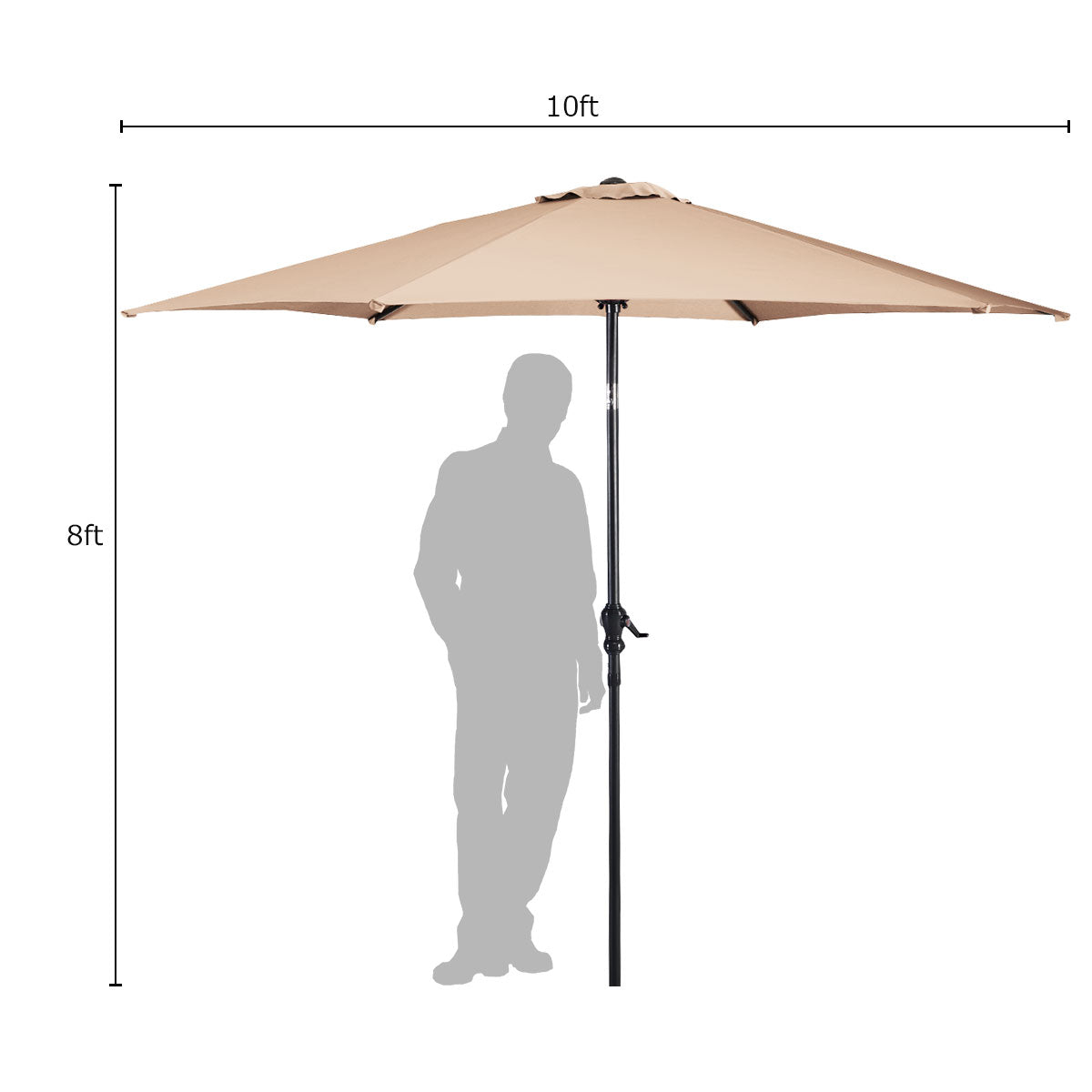 10FT Patio Umbrella