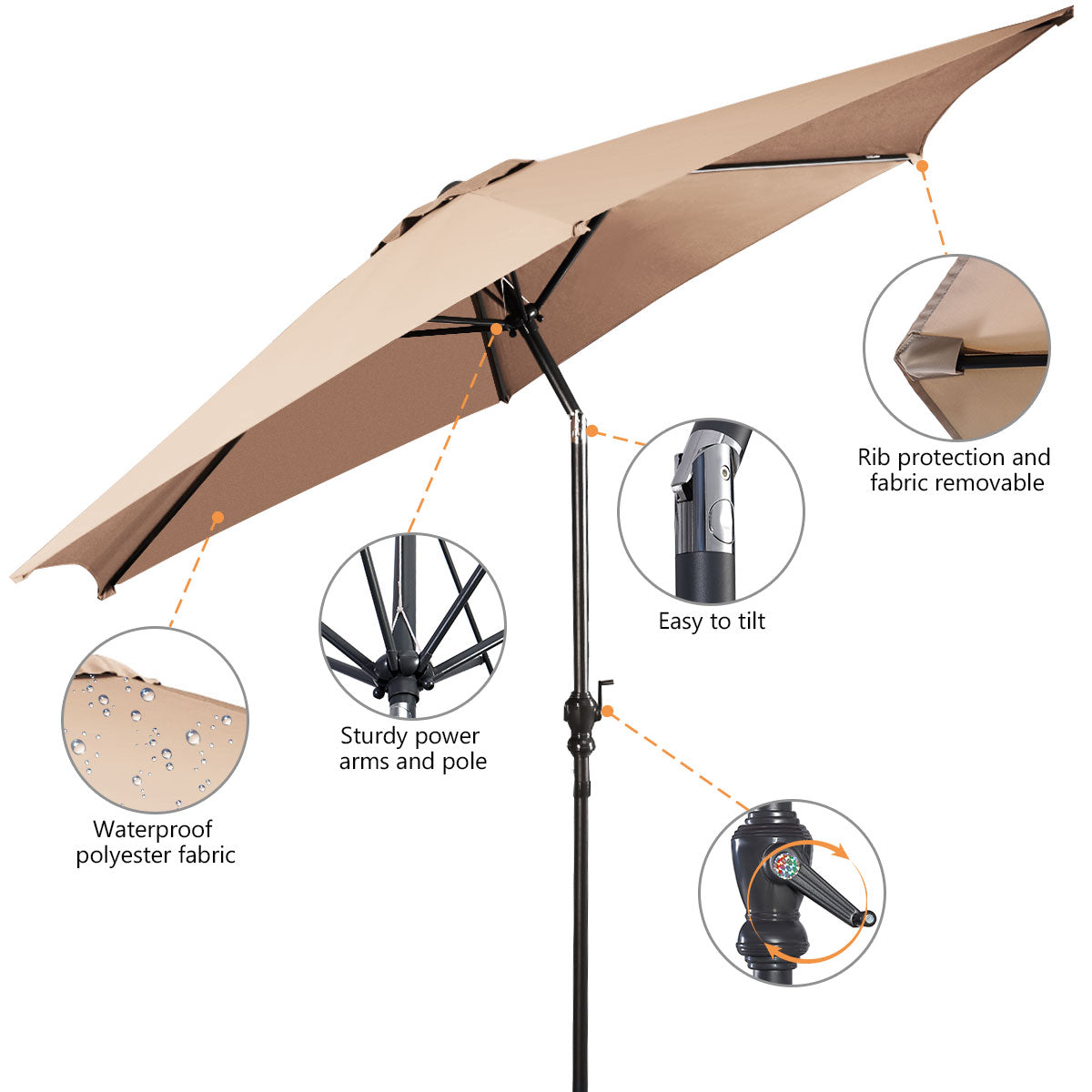 10FT Patio Umbrella