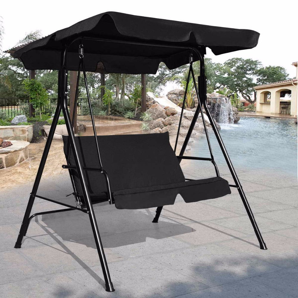 Loveseat Patio Canopy Swing Glider