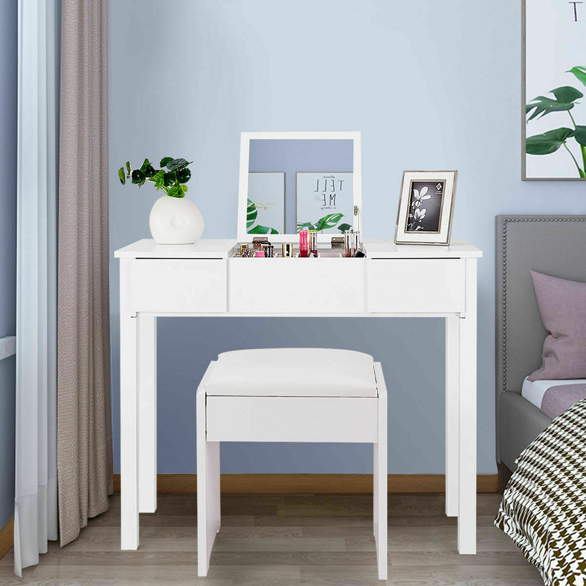 White Vanity Dressing Table