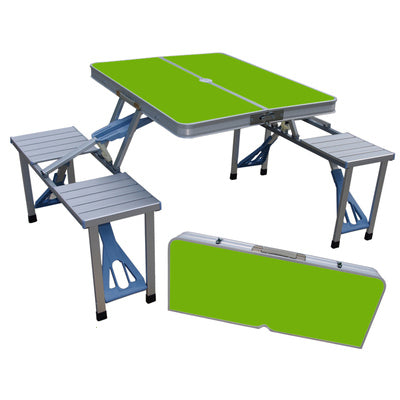 Outdoor Folding Table Chair Camping Aluminium Alloy Picnic Table