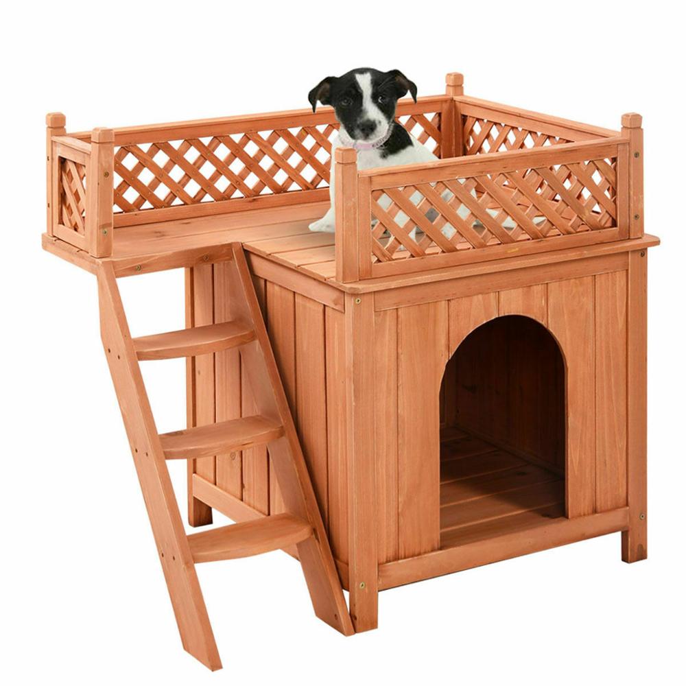 Wooden Puppy Pet Dog House