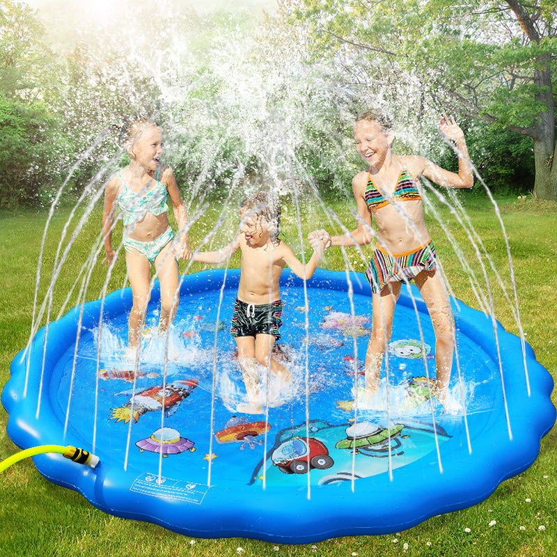 Inflatable Spray Water Cushion Summer Kids