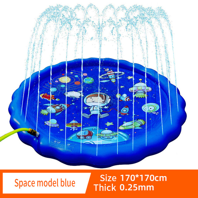 Inflatable Spray Water Cushion Summer Kids