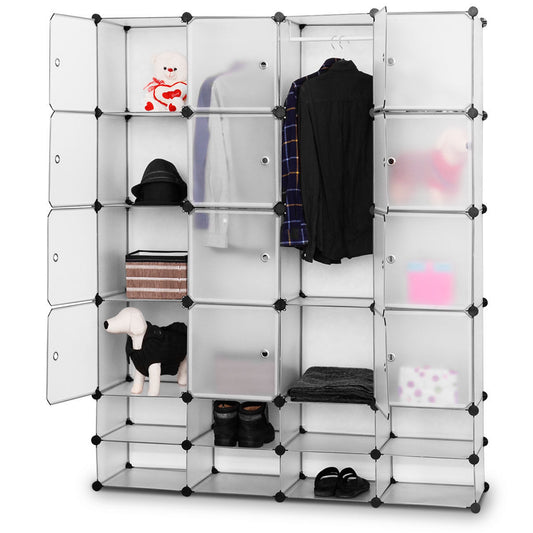 16+8 Cube Portable Clothes Wardrobe Cabinet