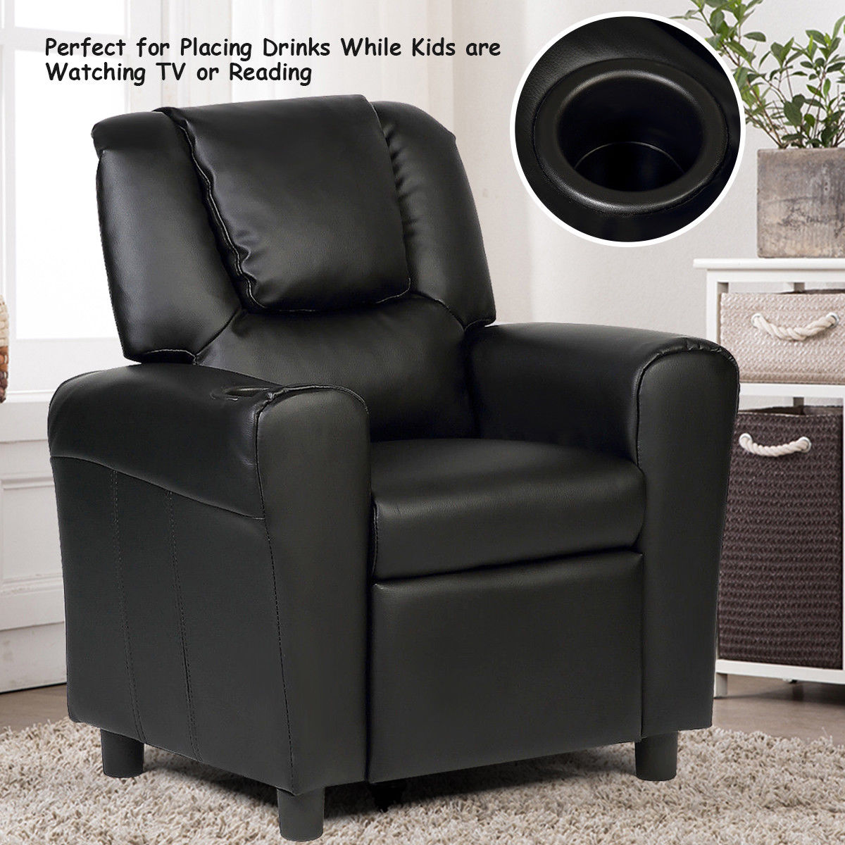 Costway Kids Recliner Armchair