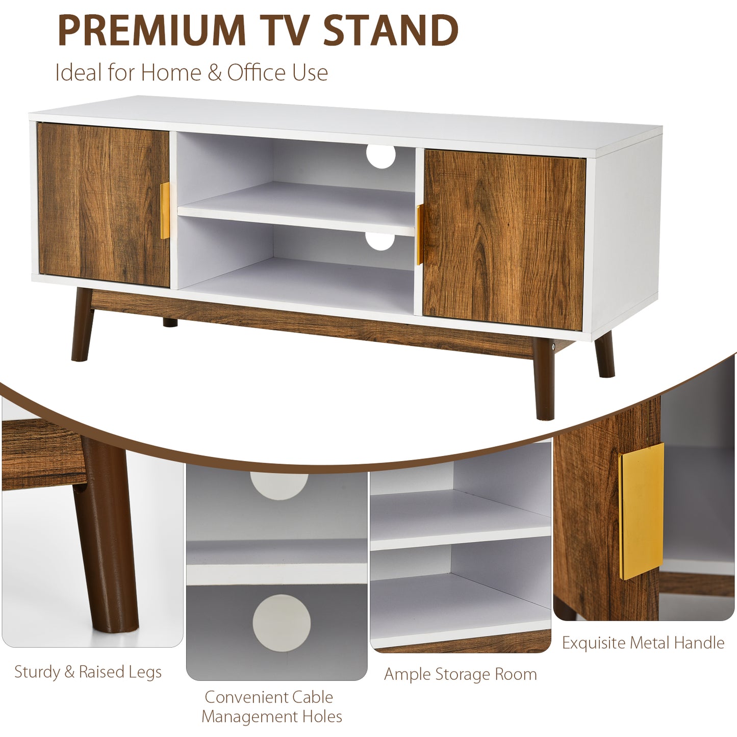 TV Stand Entertainment Media Console