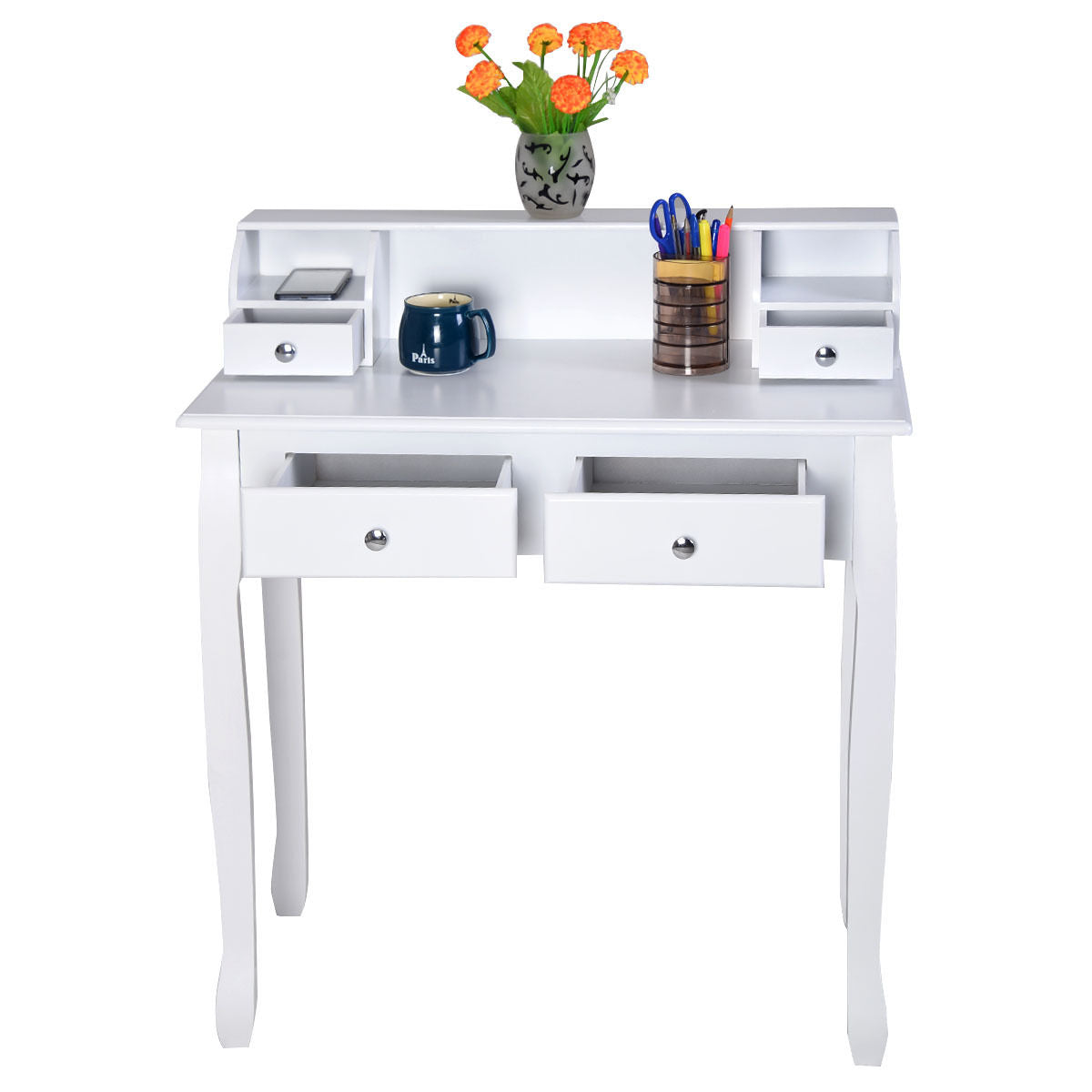 Writing Desk Mission White