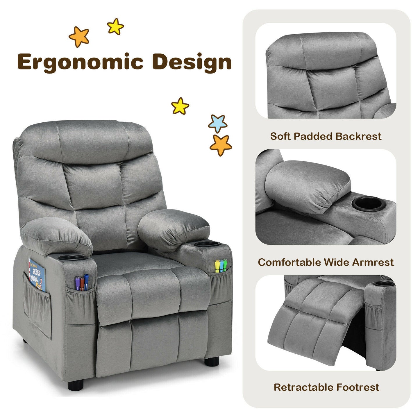 Kids Youth Recliner Chair