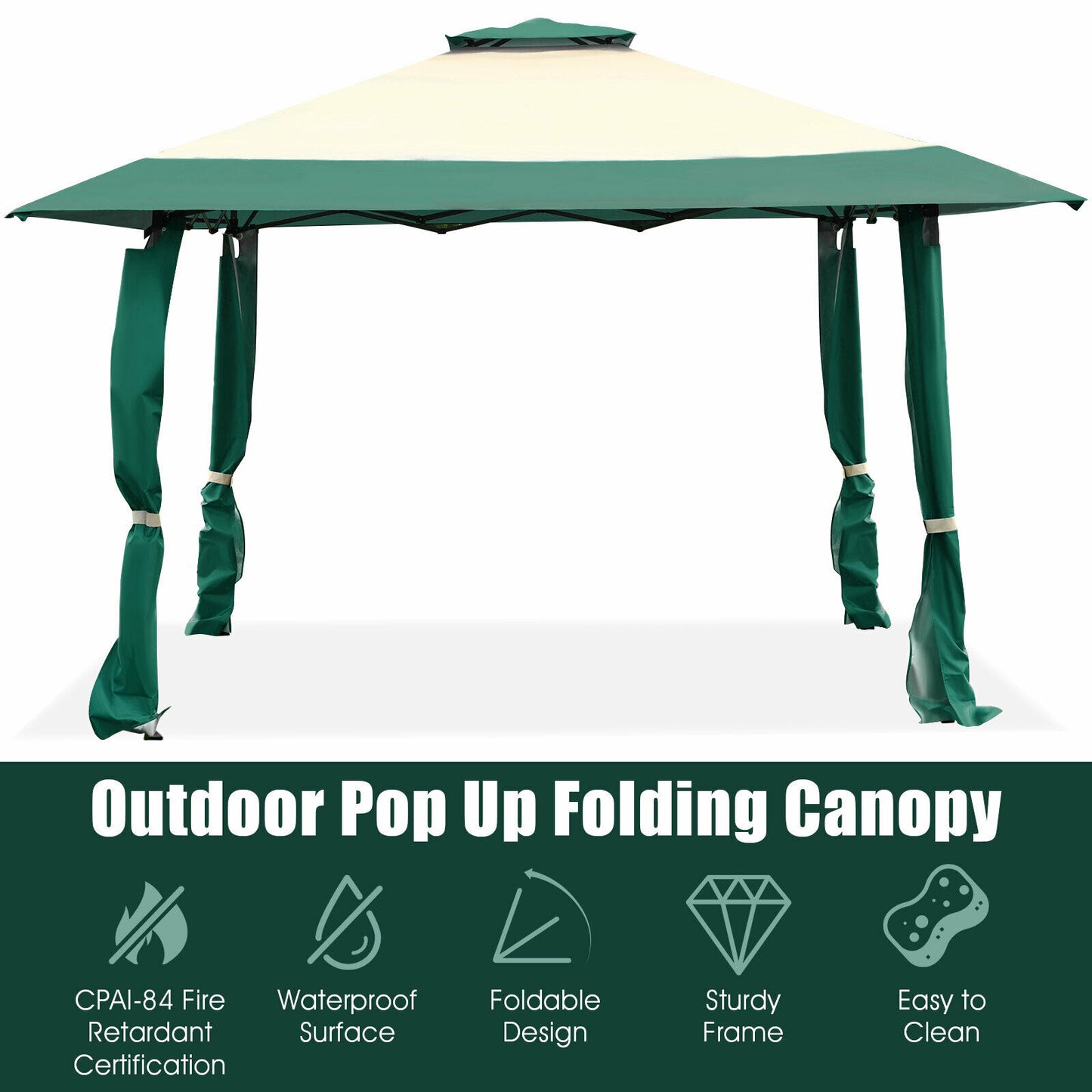 Pop Up Canopy Tent Instant Folding