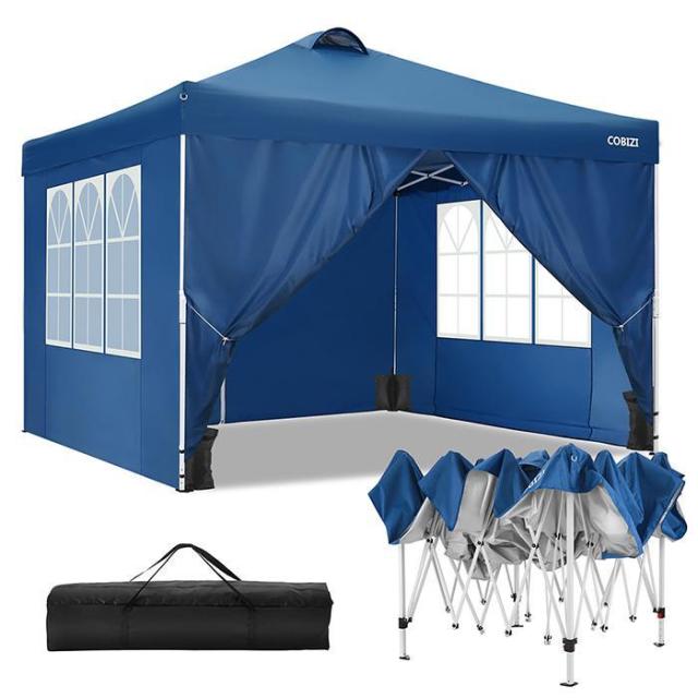 Angle Folding Shed 4 Side Panels Tent