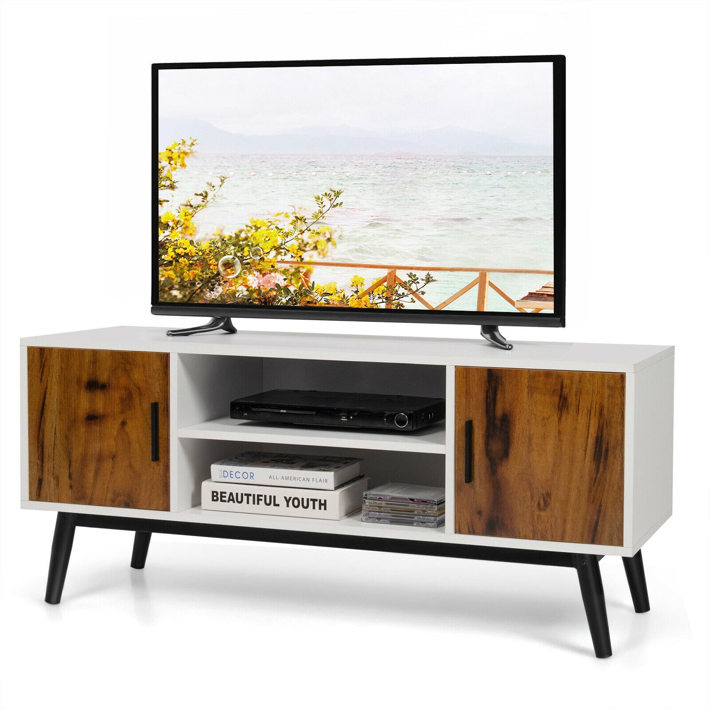 Modern TV Stand Entertainment Media Console