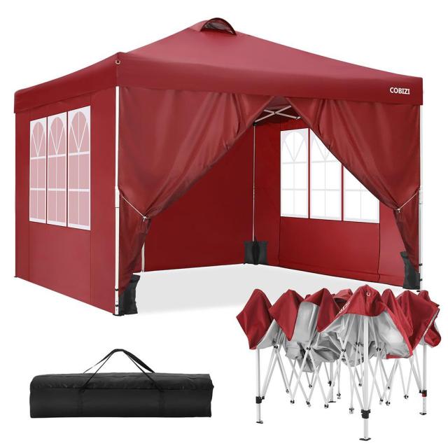 Angle Folding Shed 4 Side Panels Tent