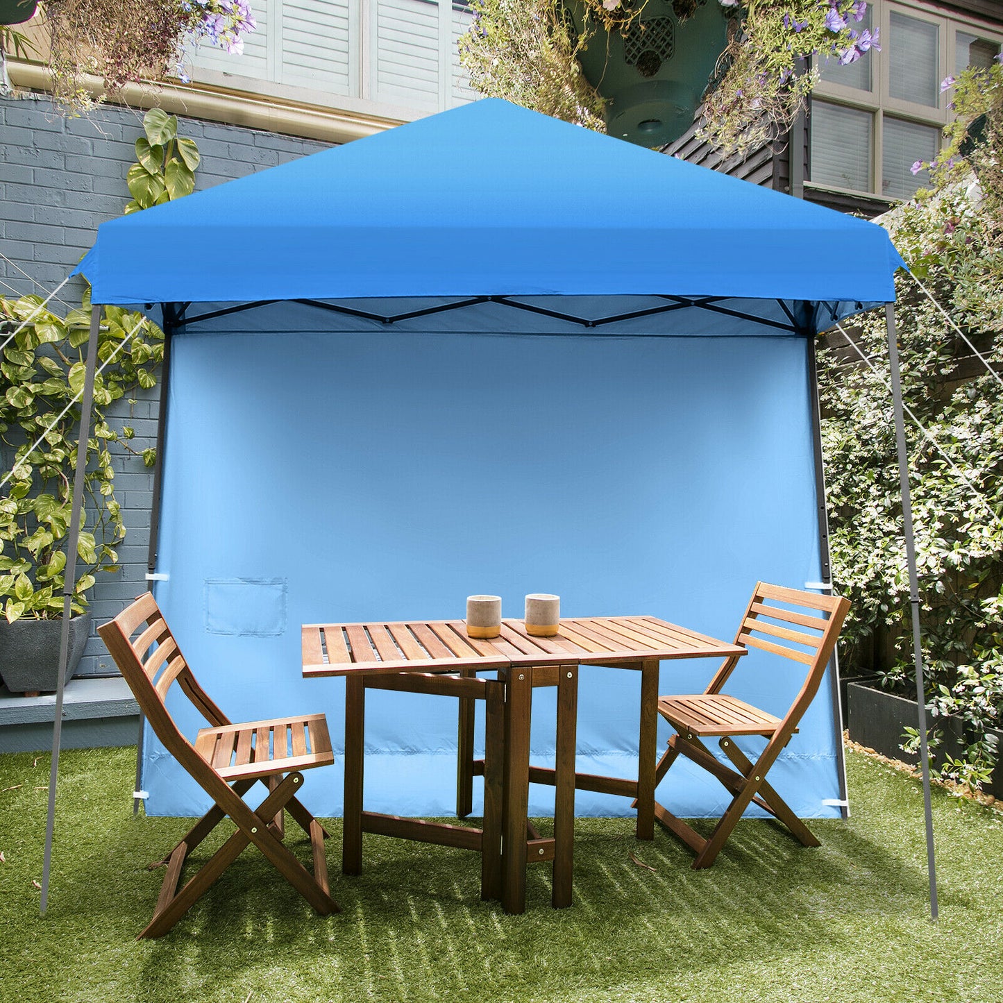 10ft X 10ft Pop Up Tent Slant Leg Canopy