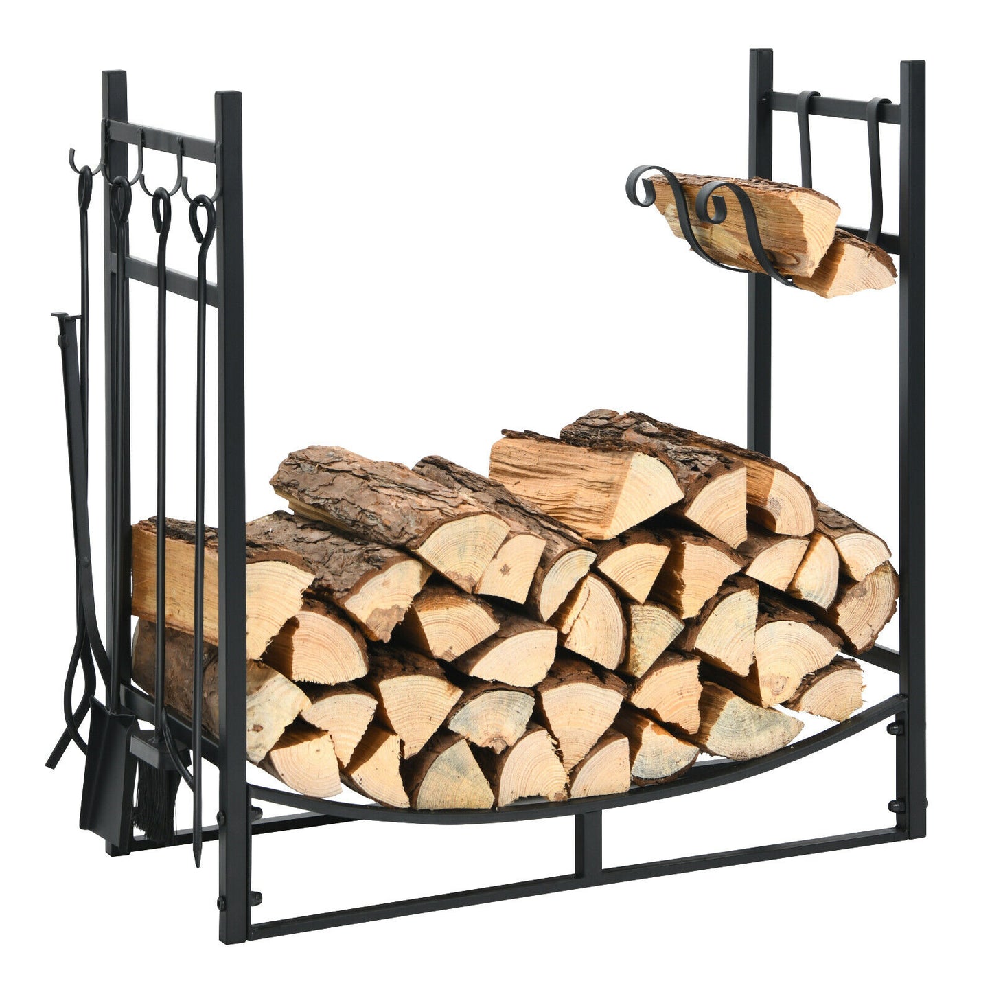 30” Firewood Rack W/4 Tool Set