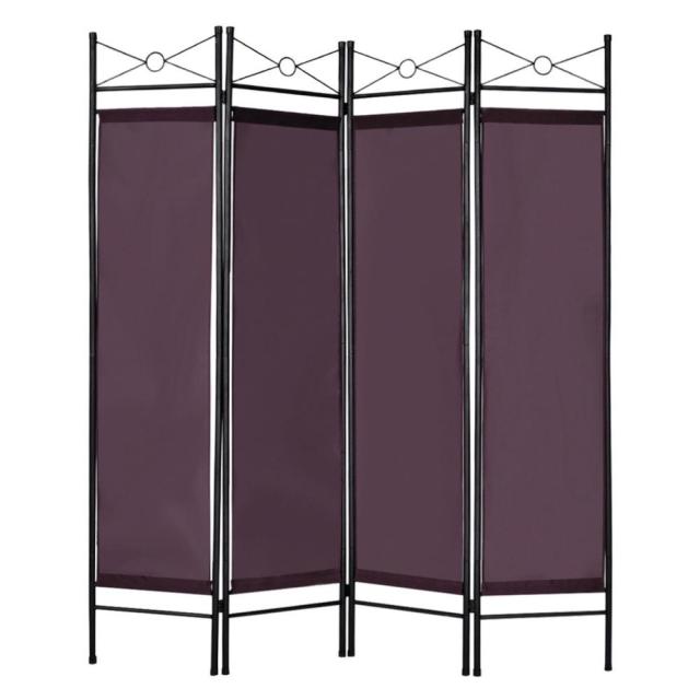 4 Panel Room Divider Privacy Screen